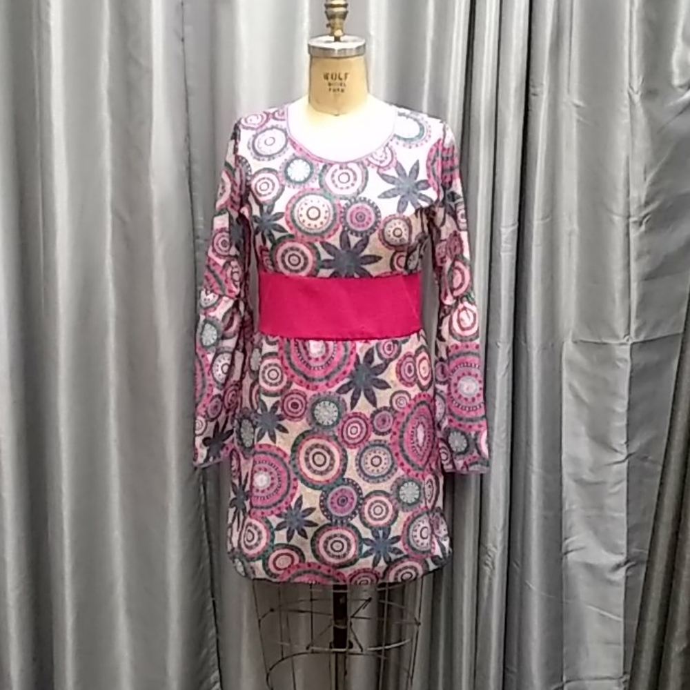 Retro Style Hippie Dress